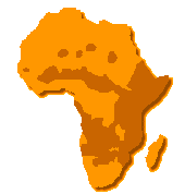 Afrikai élőhelye