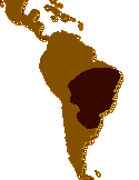 Élőhely: Dél-Amerika középső és keleti része.